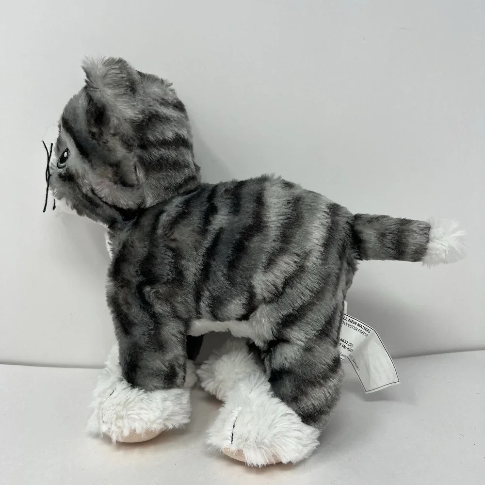 IKEA Cat Plush Lilleplutt Gray Striped Kitten Kitty Stuffed Animal Soft Toy Gift